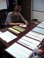 Nikki on Production Boards