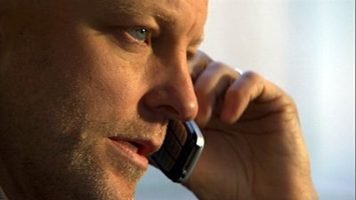 Grunning on the phone
