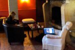 Hotel lounge